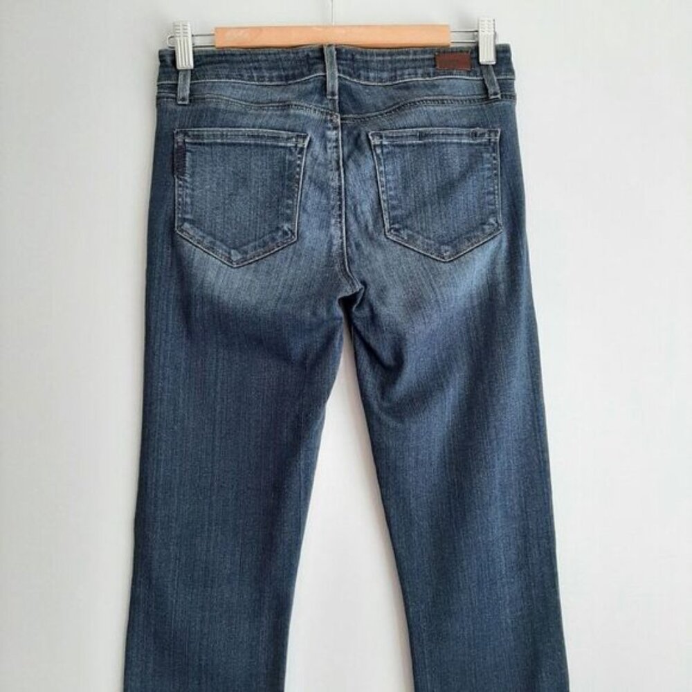 PAIGE | Verdugo Ankle Nottingham Blue Jeans Cropped Sz 26 Flawed - Picture 8 of 12